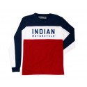 INDIAN T SHIRT A MANICA LUNGA FTR TG. XL